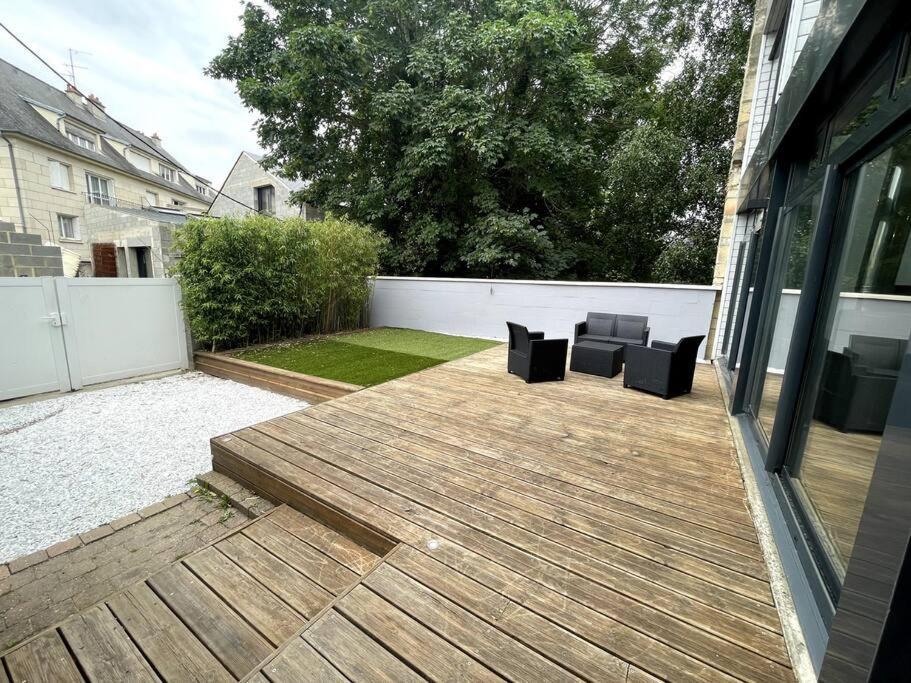 Superbe Loft Lumineux A Caen Apartment Exterior foto