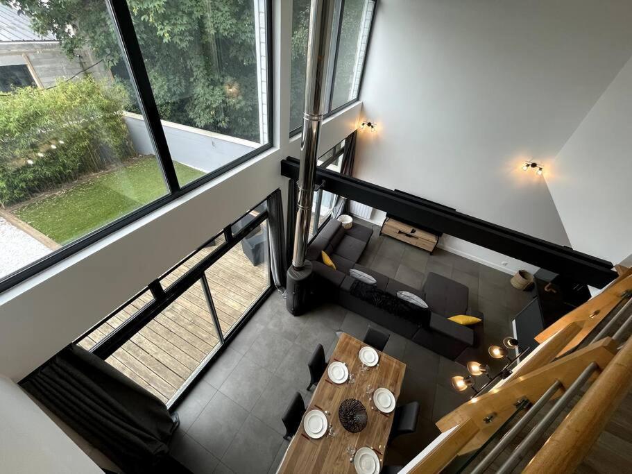 Superbe Loft Lumineux A Caen Apartment Exterior foto
